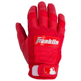 Franklin Cfx Chrome Adult Batting Gloves | Red