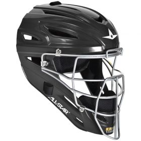 Kid's All-Star Mvp2510 Pro Youth Catcher's Helmet | Black