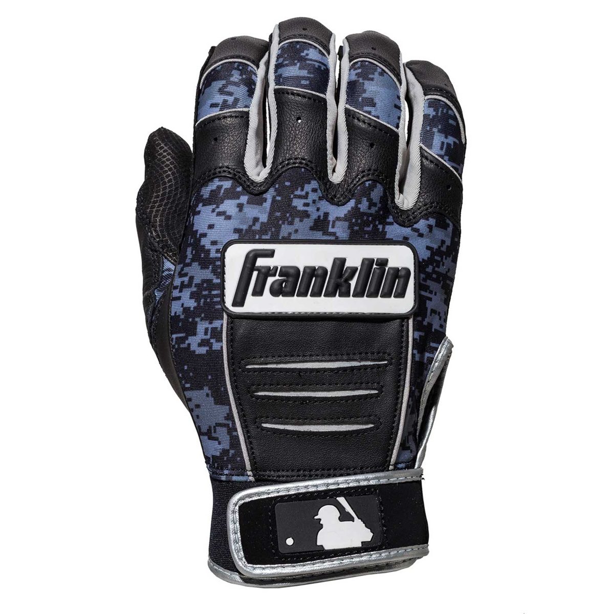 Kid's Franklin Cfx Pro Digi Camo Boy's Batting Gloves | Size Large Black/black