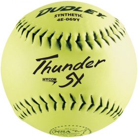 Dudley Thunder Sy Hycon 4E-069Y Nsa Slowpitch Softball - 1 Dozen | 12In.