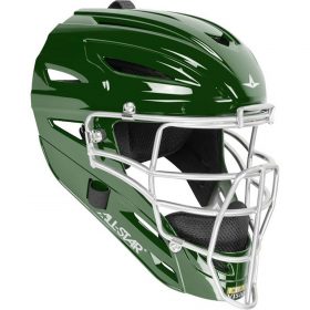 All-Star Mvp4000 Adult Catcher's Helmet | Dark Green