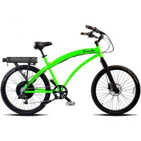 ProdecoTech Islander V5 Electric Bicycle - Green/Black