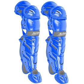 All-Star System 7 Axis Intermediate Baseball Catcher's Leg Guards | Royal Blue