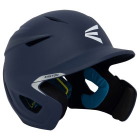 Easton Pro X Matte Junior Batting Helmet W/ Jaw Guard | Left-Handed Batter | Navy