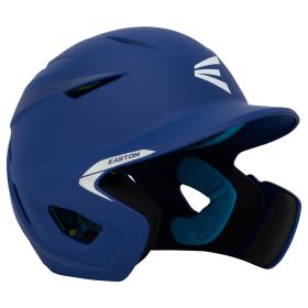 Easton Pro X Matte Junior Batting Helmet W/ Jaw Guard | Left-Handed Batter | Royal Blue