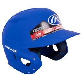 Rawlings Mach Matte Junior Batting Helmet | Royal Blue