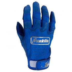 Franklin Cfx Chrome Youth Batting Gloves | Size Medium | Royal Blue