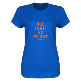 Adrenaline All Fight No Flight Women's T-Shirt-royal-2xl