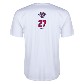 Boston Cannons Kevin Buchanan 27 Supersoft T-Shirt-white-l