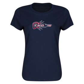 Boston Cannons Women's T-Shirt-navy-2xl