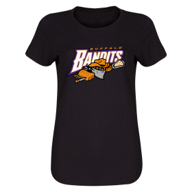 Buffalo Bandits Women's 4.3 oz. T-Shirt-black-2xl