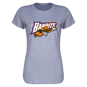 Buffalo Bandits Women's 4.3 oz. T-Shirt-grey-m