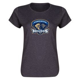 Charlotte Hounds Women's T-Shirt-dk grey-2xl