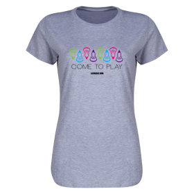 Come to Play Women's T-Shirt-grey-2xl