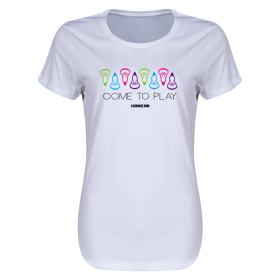 Come to Play Women's T-Shirt-white-2xl