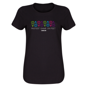 Fastest Game on Feet Women's T-Shirt-black-m