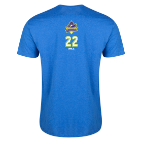 Florida Launch Casey Powell 22 Supersoft T-Shirt-heather royal-m