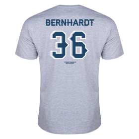 Jesse Bernhardt Chesapeake Bayhawks Supersoft T-Shirt-grey-2xl
