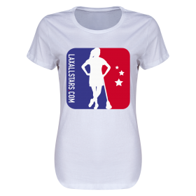 Lacrosse All Stars Women's Logo T-Shirt-white-s