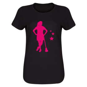 Lacrosse All Stars Women's T-Shirt-black-l