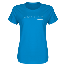 Lacrosse Mom T-Shirt-turquoise-s