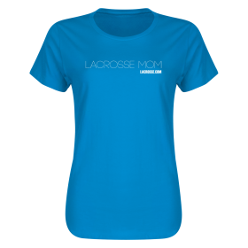 Lacrosse Mom T-Shirt-turquoise-xl