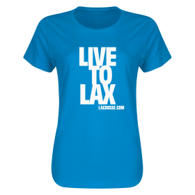 Live to Lax Women's T-Shirt-turquoise-2xl