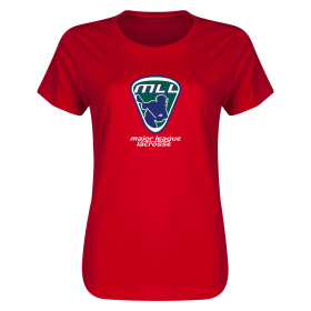 Major League Lacrosse MLL T-Shirt-red-s