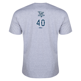 Matt Danowski Chesapeake Bayhawks Supersoft T-Shirt-grey-m