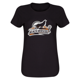 New England Black Wolves Women's 4.3 oz. T-Shirt-black-xl