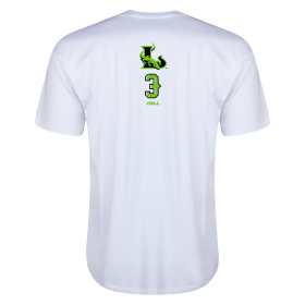 New York Lizards Rob Pannell 3 Supersoft T-Shirt-white-2xl