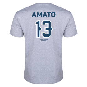 Niko Amato Chesapeake Bayhawks Supersoft T-Shirt-grey-3xl