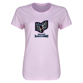 Ohio Machine Logo Women's T-Shirt-pink-m