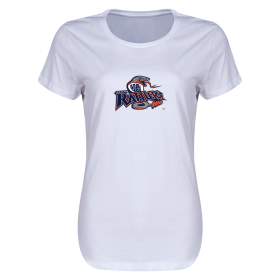 Rochester Rattlers Logo Women's T-Shirt-white-2xl