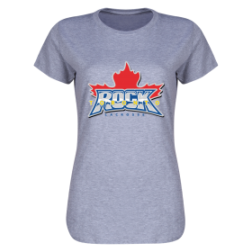 Toronto Rock Women's 4.3 oz. T-Shirt-grey-l