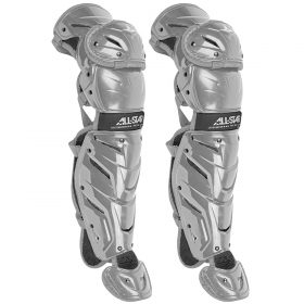 All-Star System 7 Axis Intermediate Baseball Catcher's Leg Guards | Graphite