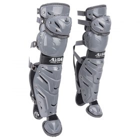 All-Star System 7 Axis Youth Baseball Catcher's Leg Guards | Graphite