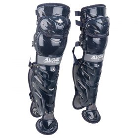 All-Star System 7 Axis Youth Baseball Catcher's Leg Guards | Navy