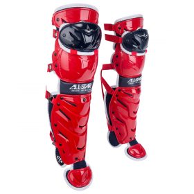 All-Star System 7 Axis Youth Baseball Catcher's Leg Guards - Usa