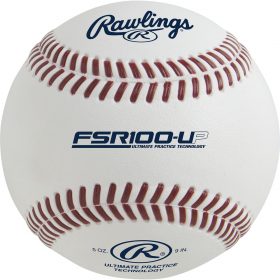 Rawlings Fsr100 Flat Seam College Practice Baseball - 1 Dozen | 9In.