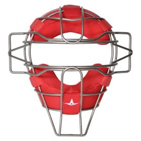 All-Star Fm25Ti Traditional Catcher's Mask | Red