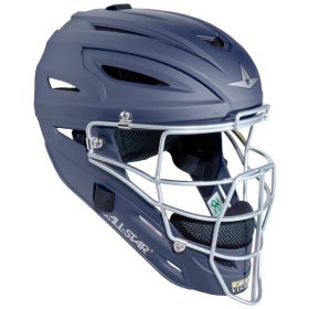All-Star Mvp2500M Matte Adult Catcher's Helmet | Matte Navy