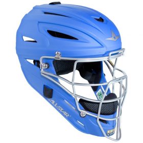 All-Star Mvp2500M Matte Adult Catcher's Helmet | Matte Royal Blue