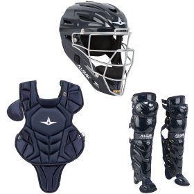 All-Star System 7 Axis Solid Pro Junior Catcher's Kit - 2020 Model | Navy