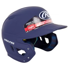 Rawlings Mach Matte Junior Batting Helmet | Navy