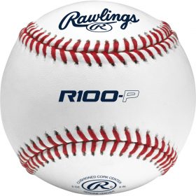 Rawlings R100-P Raised Seam High School Practice Baseball - 1 Dozen | 9In.