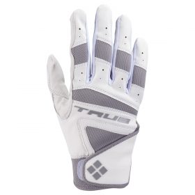 True 2020 Adult Batting Gloves | Size Small | White