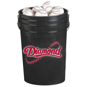 Diamond Black Ball Bucket