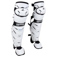 All-Star AFx Adult Women's Leg Guards in White/Black Size Medium