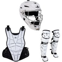 All-Star All Star AFx Adult Fastpitch Catcher's Kit - 2021 Model in White/Black Size Small